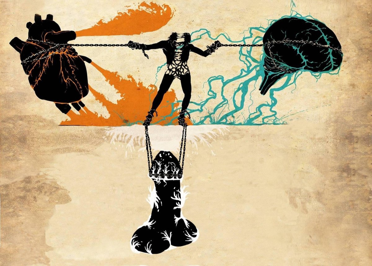 Человечек с мозгом