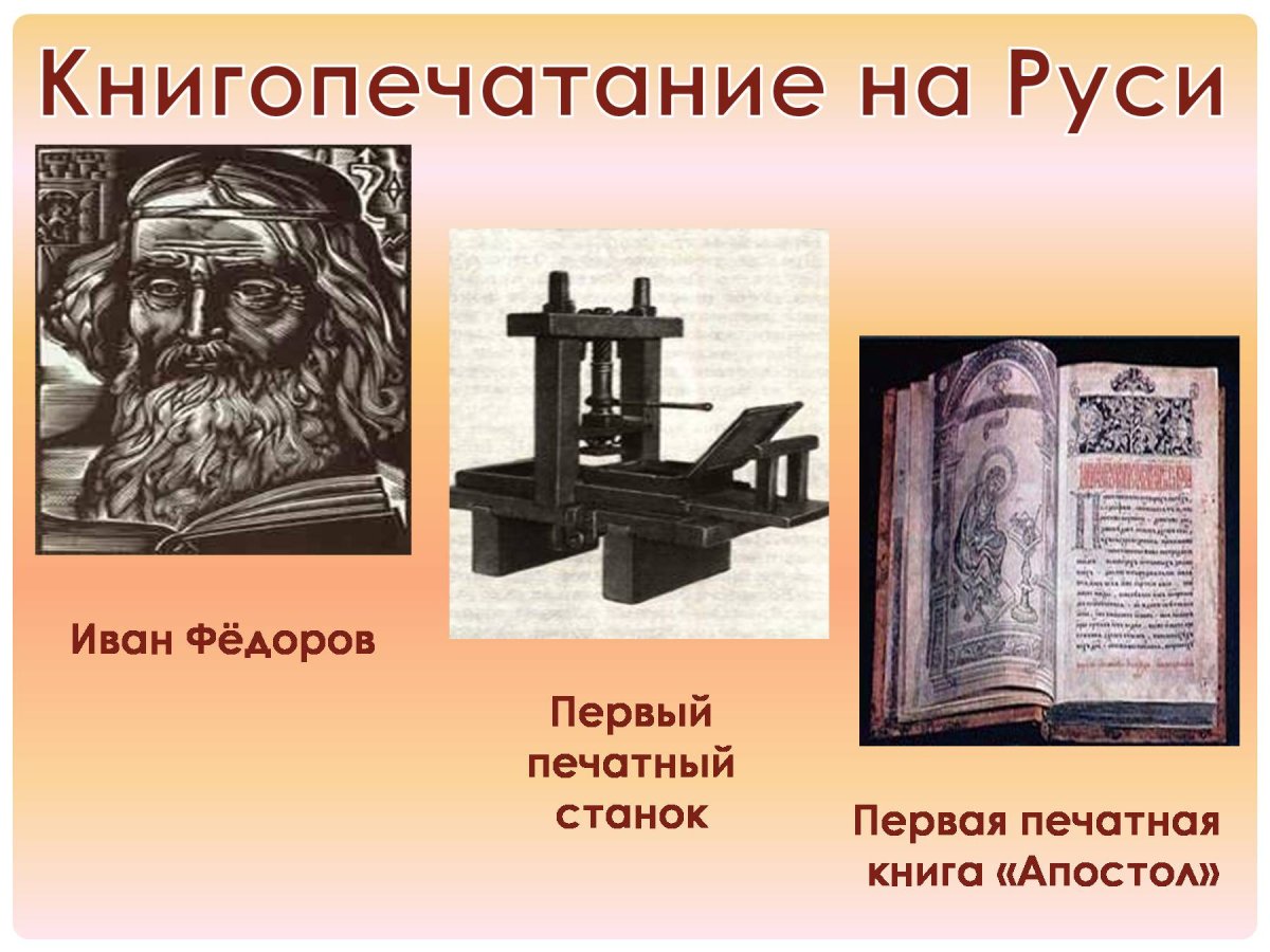 «Азбука» Ивана Федорова 1574 г