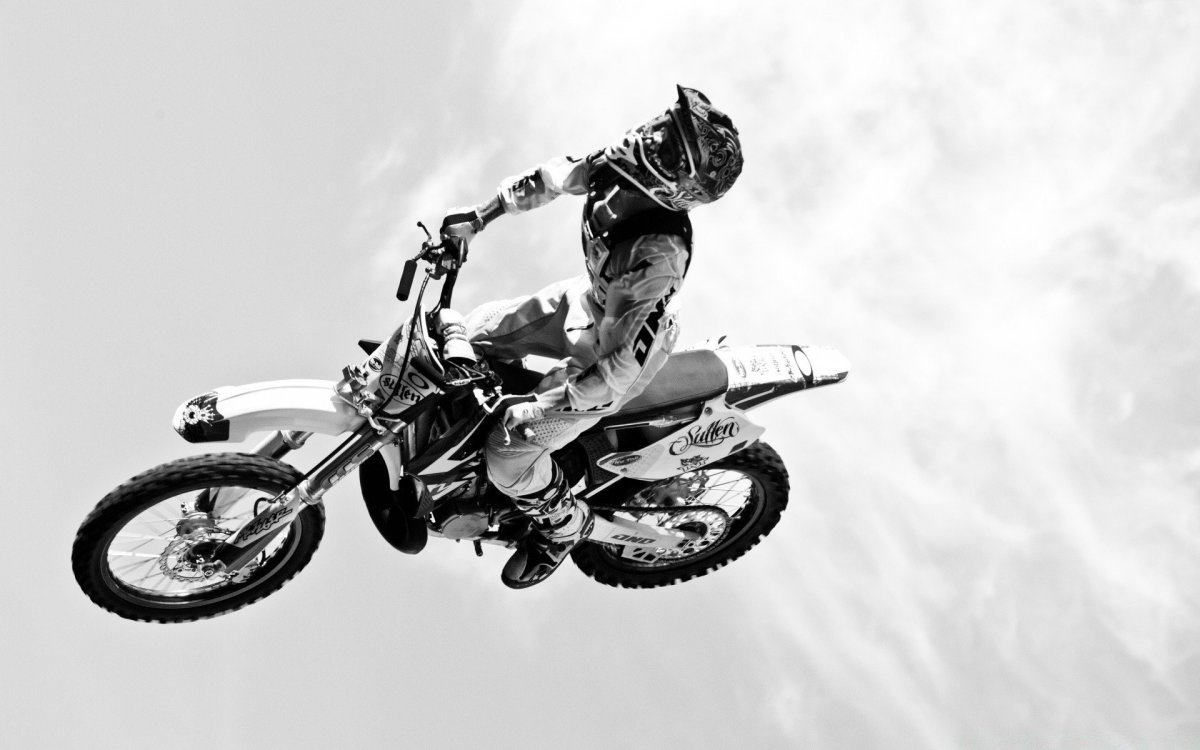 Кроссовый мотоцикл обои