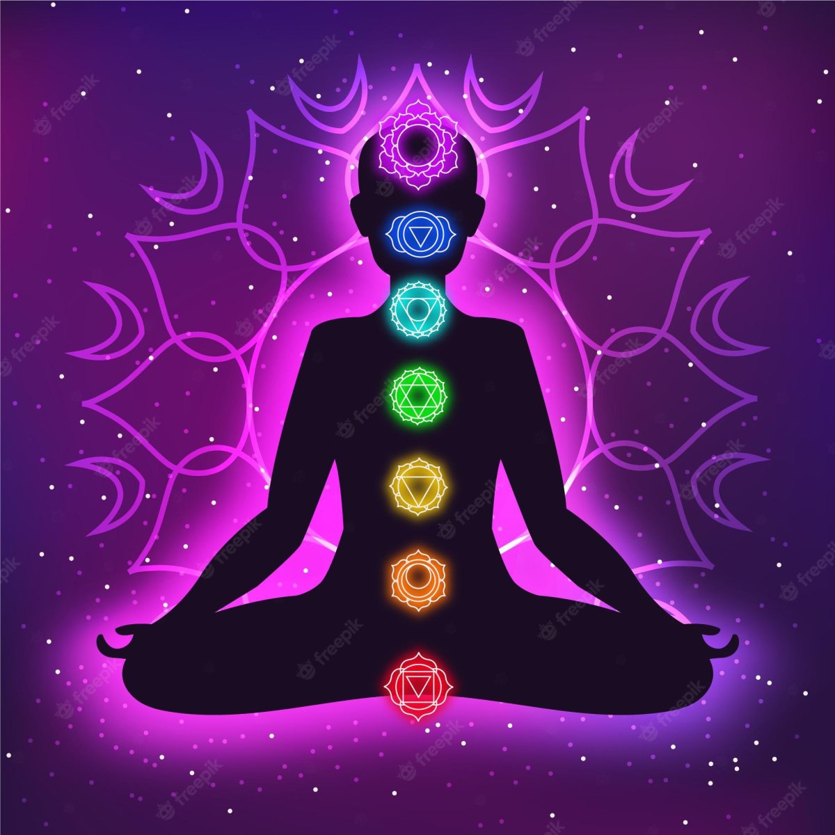 Оранжевый цвет в йоге