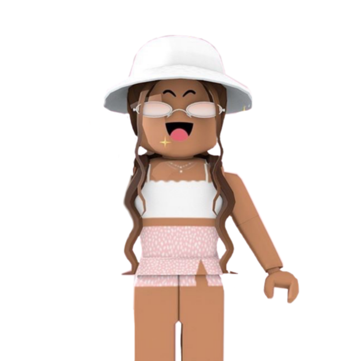 Девочка в РОБЛОКСЕ