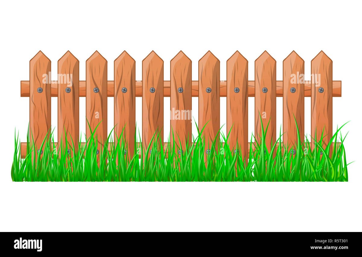 Забор деревянный для рисования