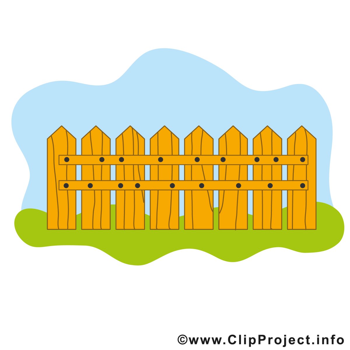 Мультяшные заборы