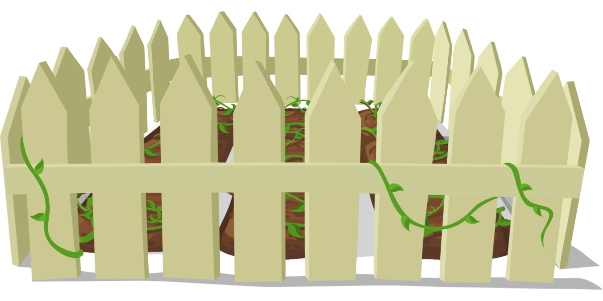 Забор для огорода для детей