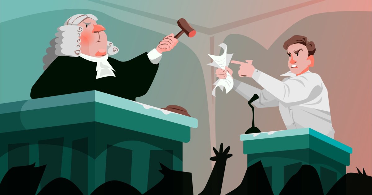 Зал суда иллюстрация