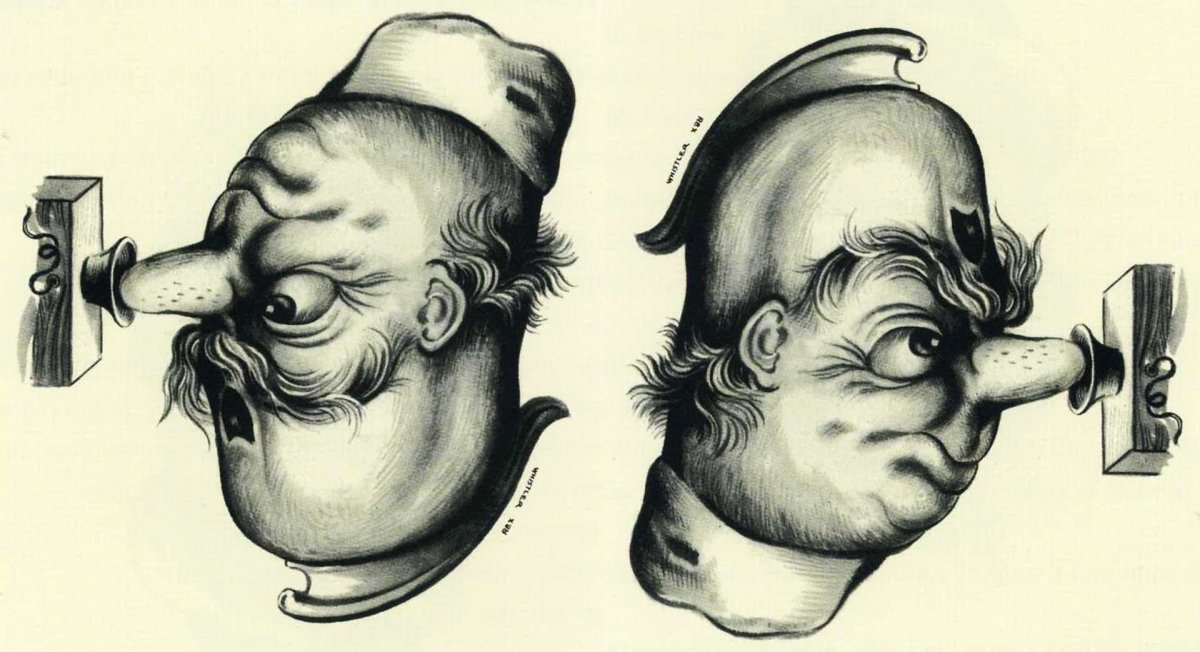 Оптические иллюзии картинки перевертыши