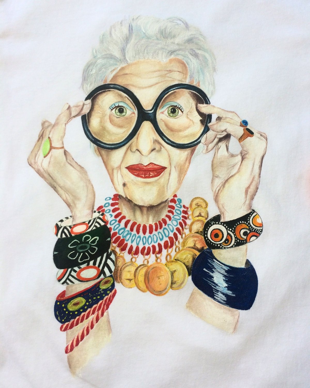 Картина Айрис Апфель