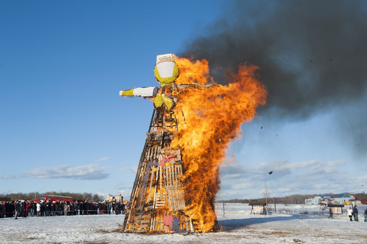 Масленица в Павловском парке 2020