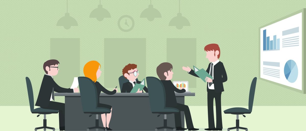 Совещание иллюстрация