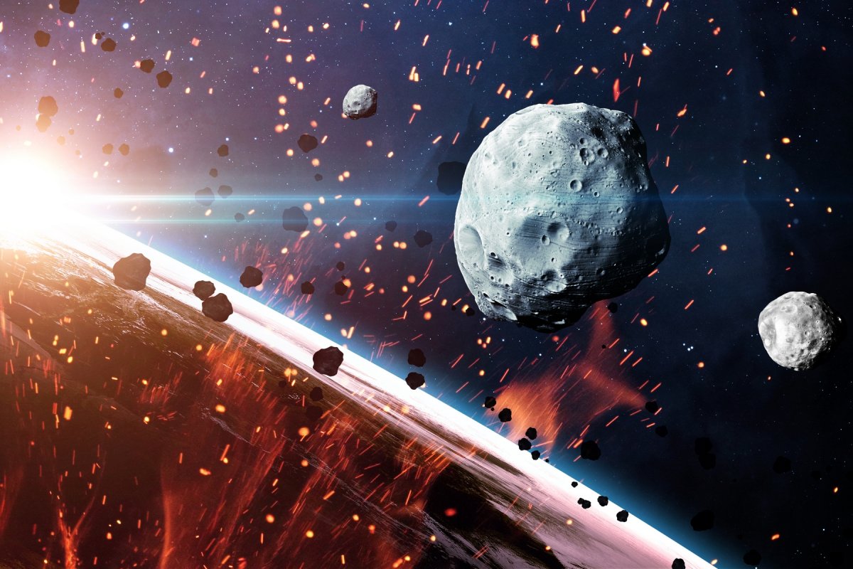 Метеорит мультяшный