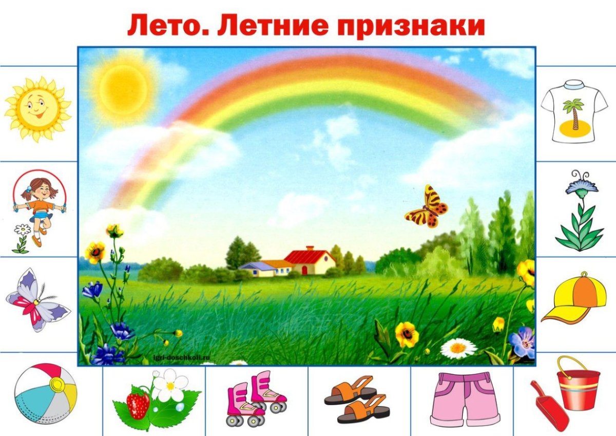 Признаки зимы для дошкольников