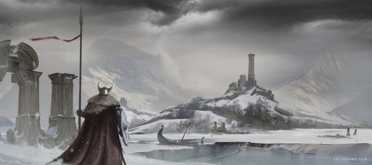 Рагнар Лодброк Вальгалла