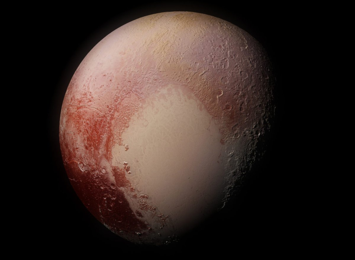 Плутон в телескоп Хаббл