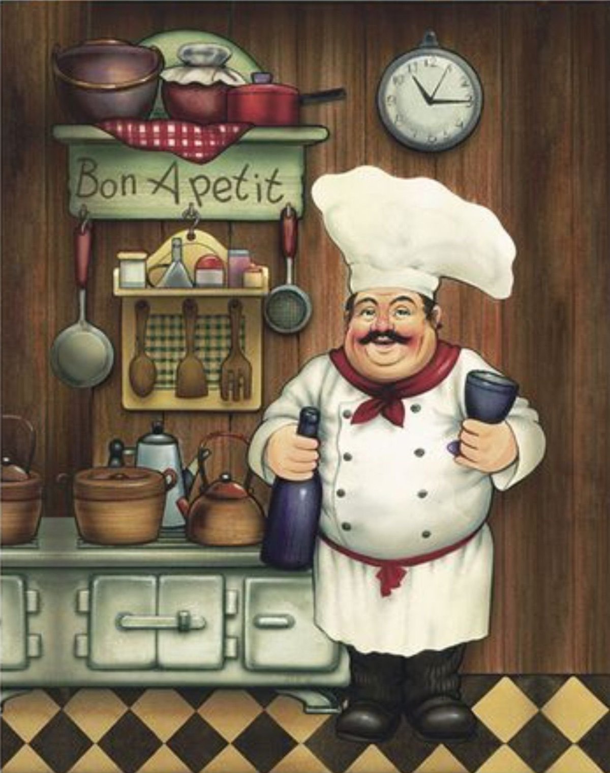 Забавные картины для кухни