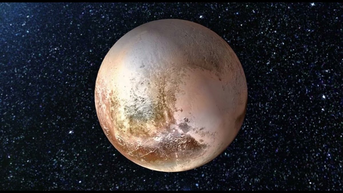 Картина Планета Плутон