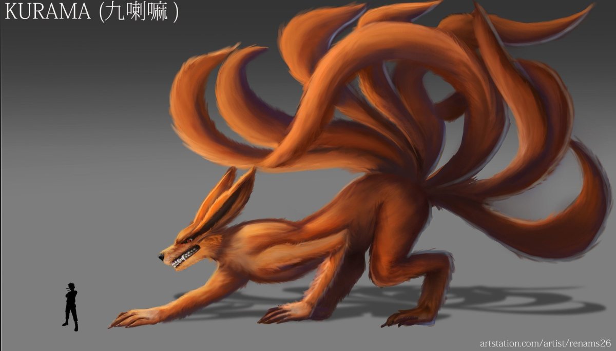 Девятихвостый Лис Наруто