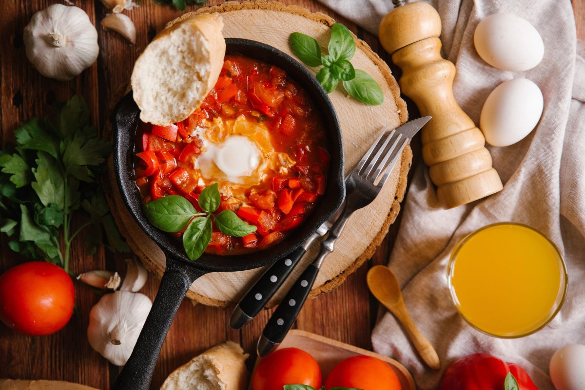 Красивый обед