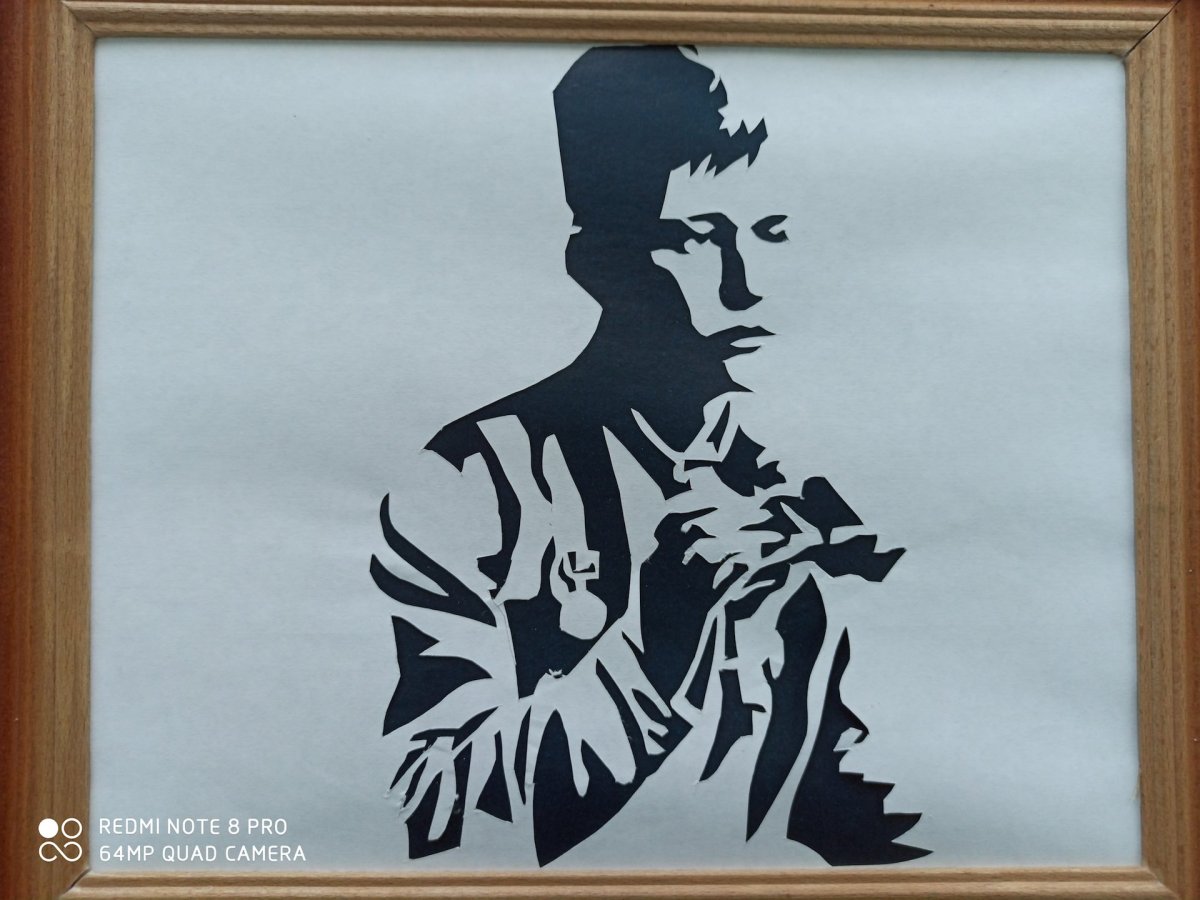 Вытынанка мужчина