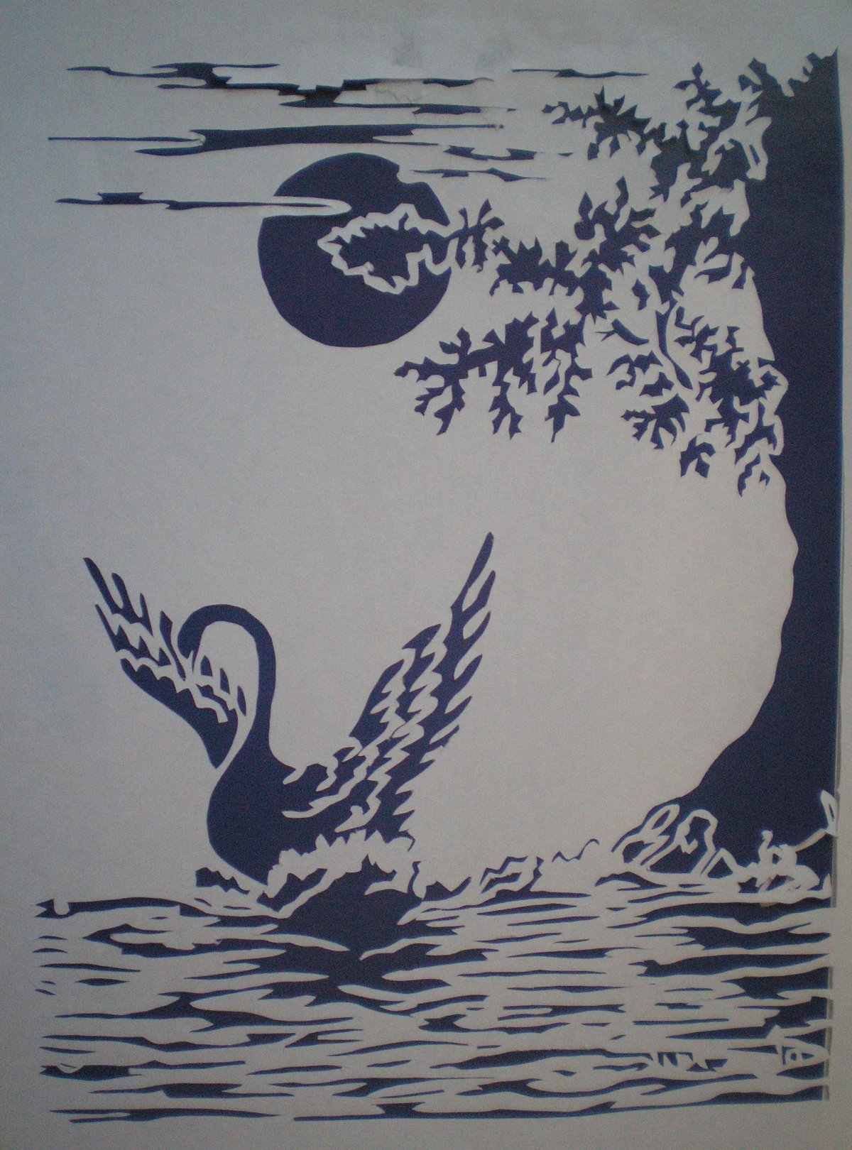 Трафаретная композиция