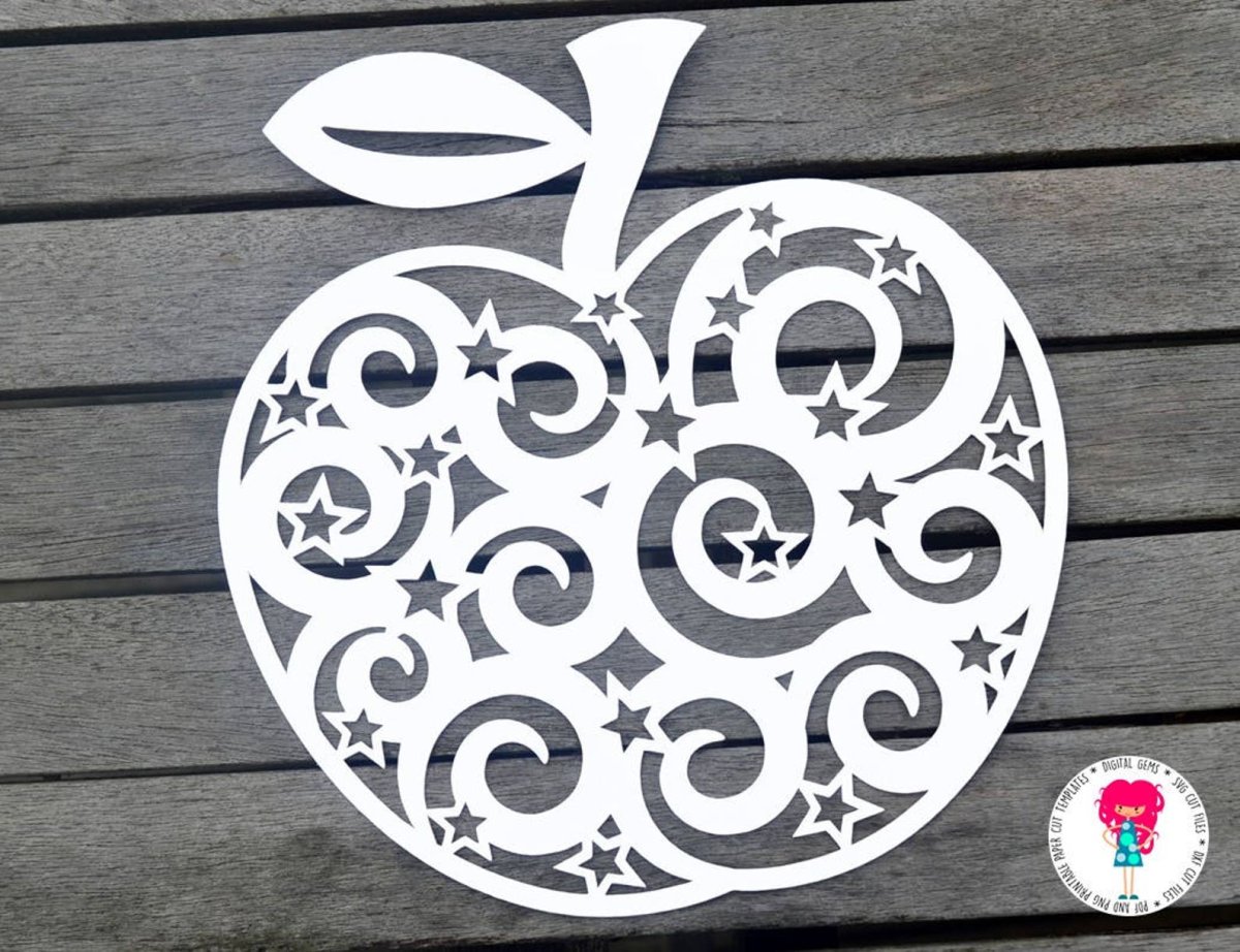 Вытынанка яблоня