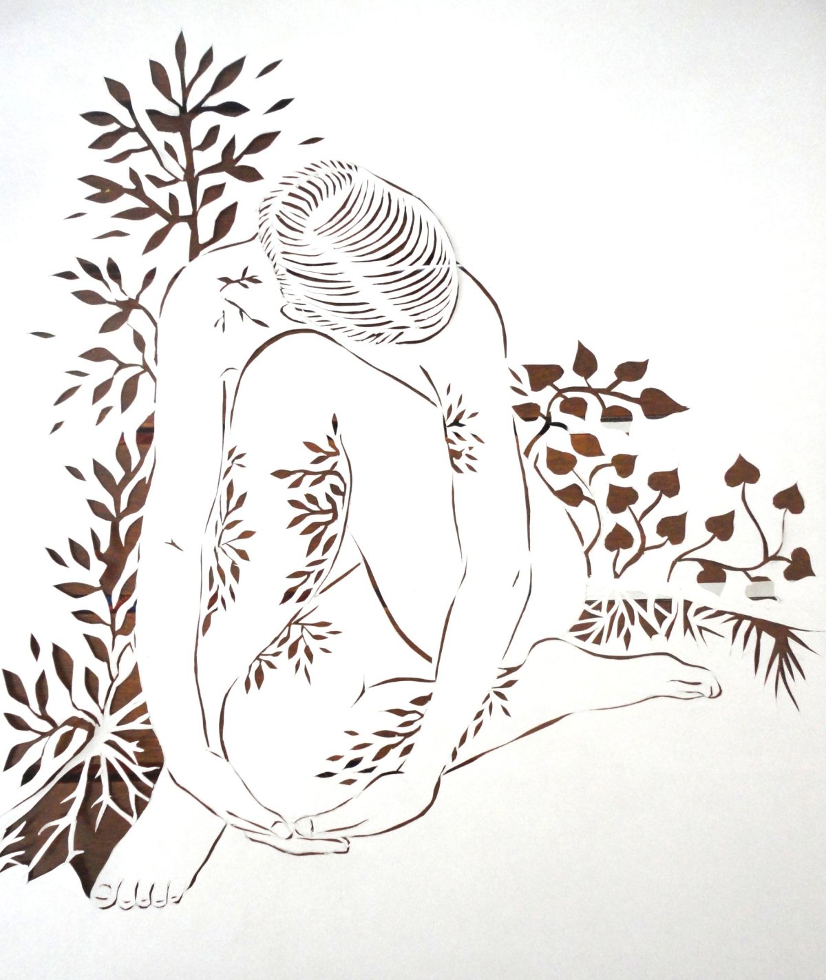 Трафареты природы для вырезания