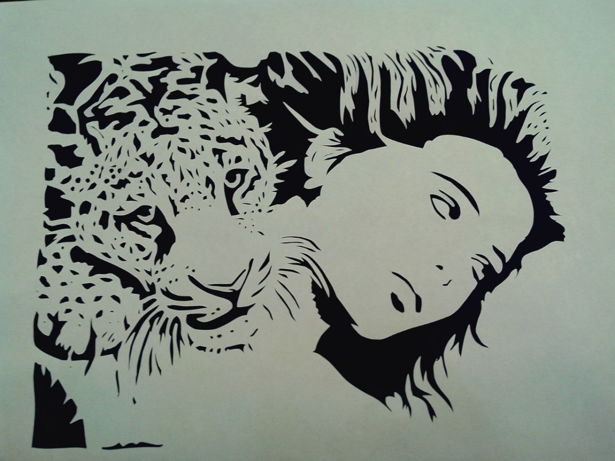 Силуэтное вырезание