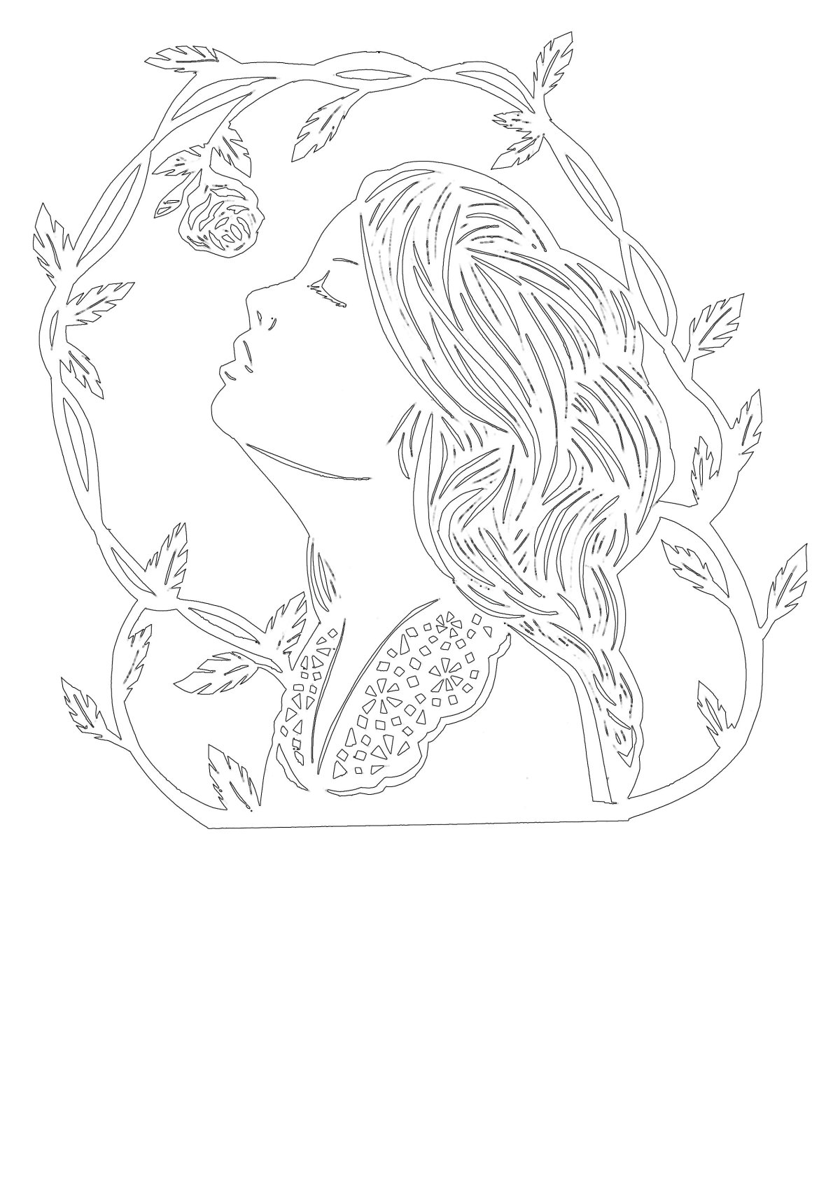 Ажурное вырезание из бумаги