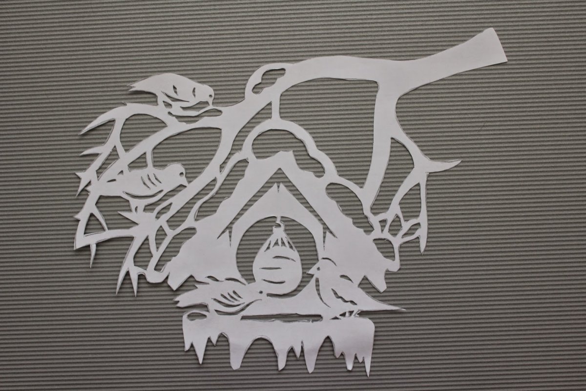 Украшение для ОКОИЗ бумаги