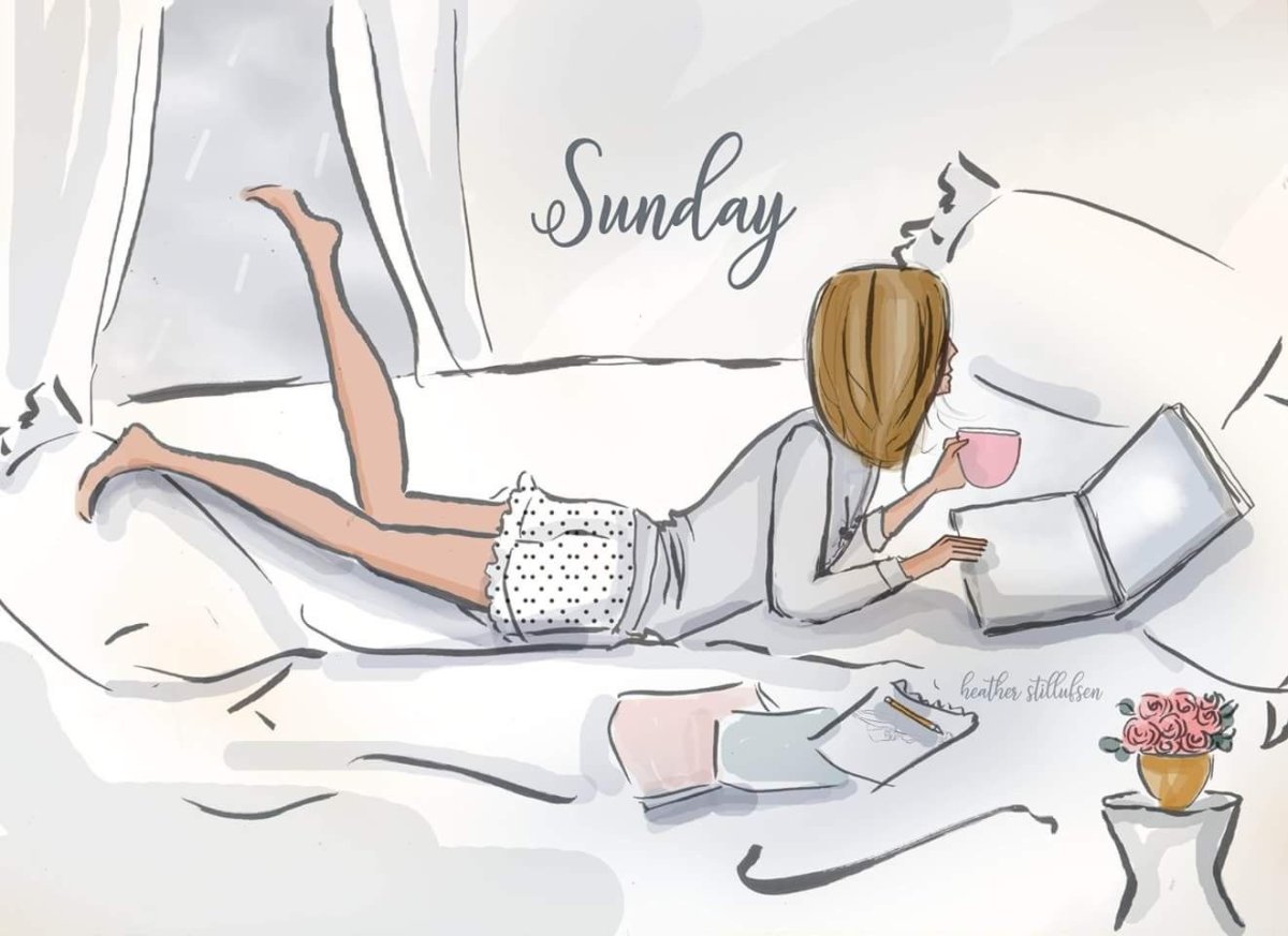 Девушка уют