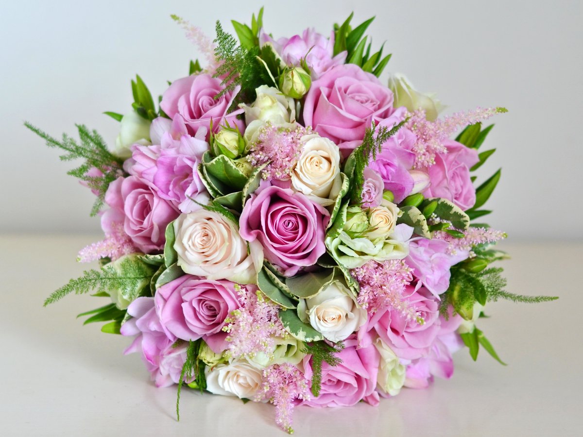 Циния в букете