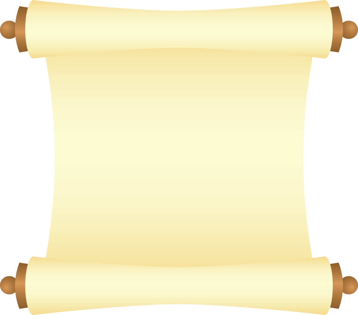 Свиток на прозрачном фоне