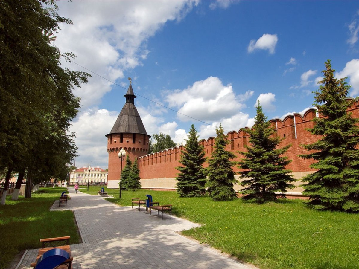 Спасская башня тульского Кремля