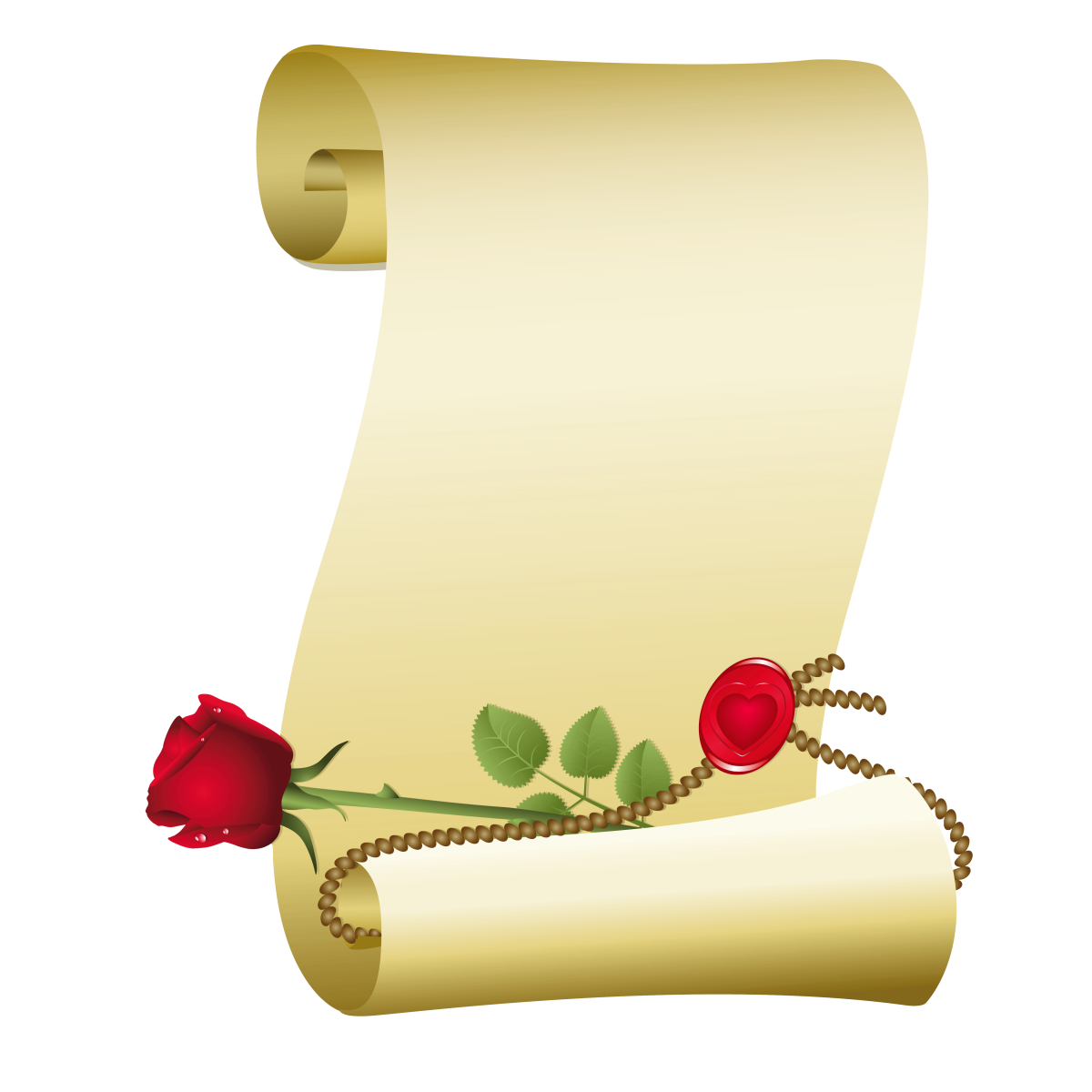Свиток картинка для надписи