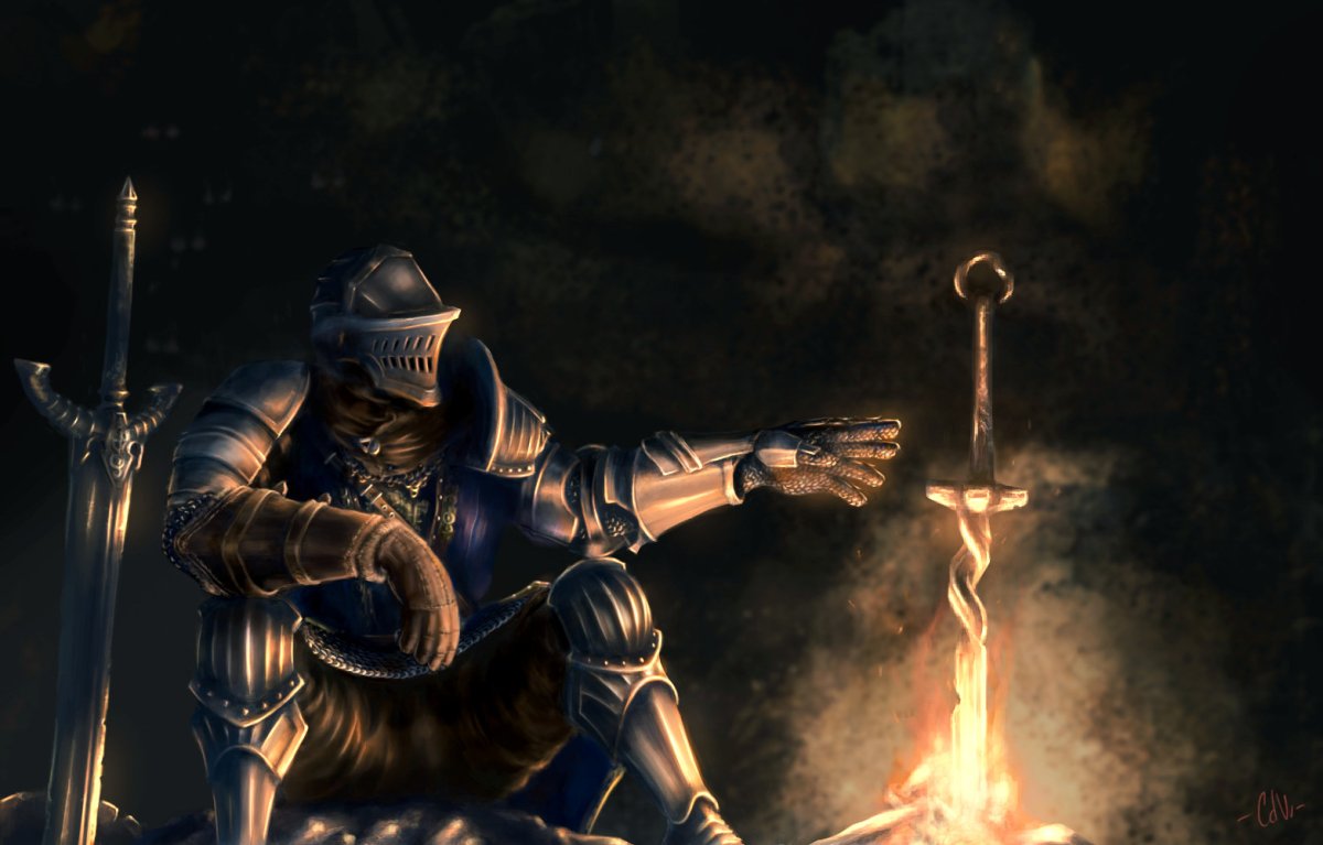 Dark Souls 1 арт