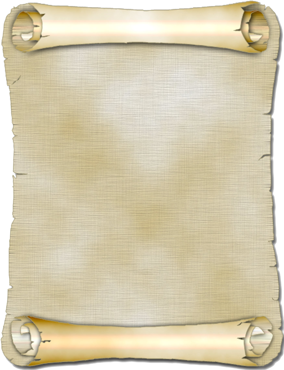 Свиток на прозрачном фоне