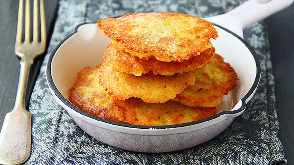 Картинка драники в тарелке