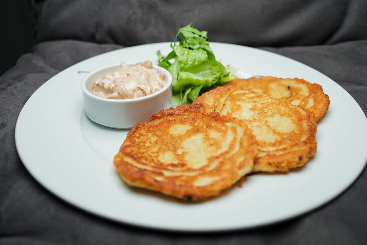 Драники в ресторане