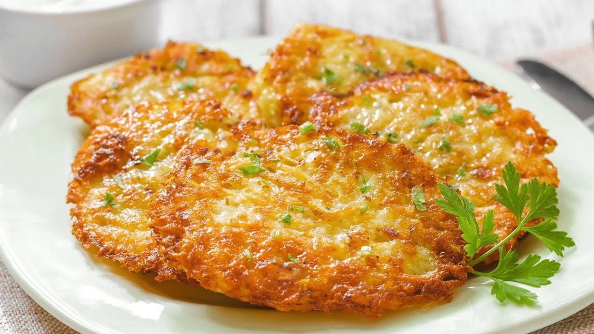 Драники картофельные с фаршем