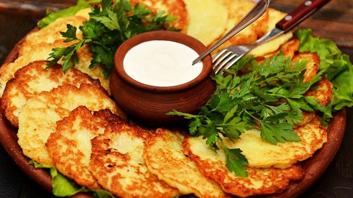 Драник с яйцом Калинина Наталья