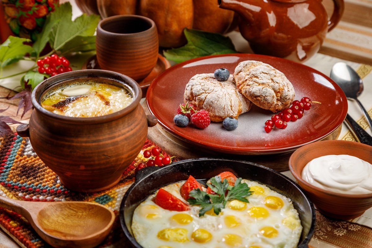 Завтрак по деревенски