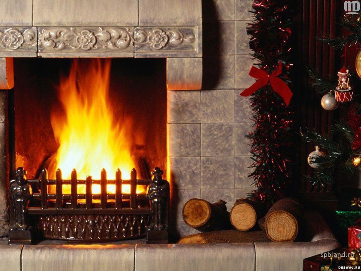 Сказочный камин