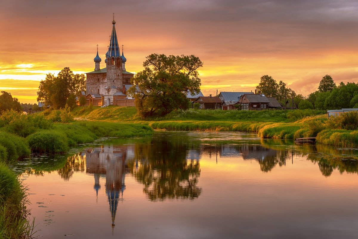 Река Теза Ивановской области