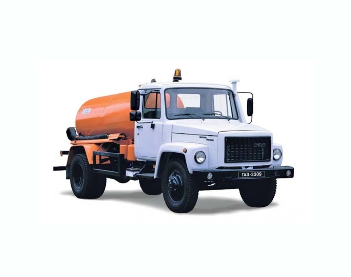 ГАЗ 3309 ассенизатор Габаритные Размеры