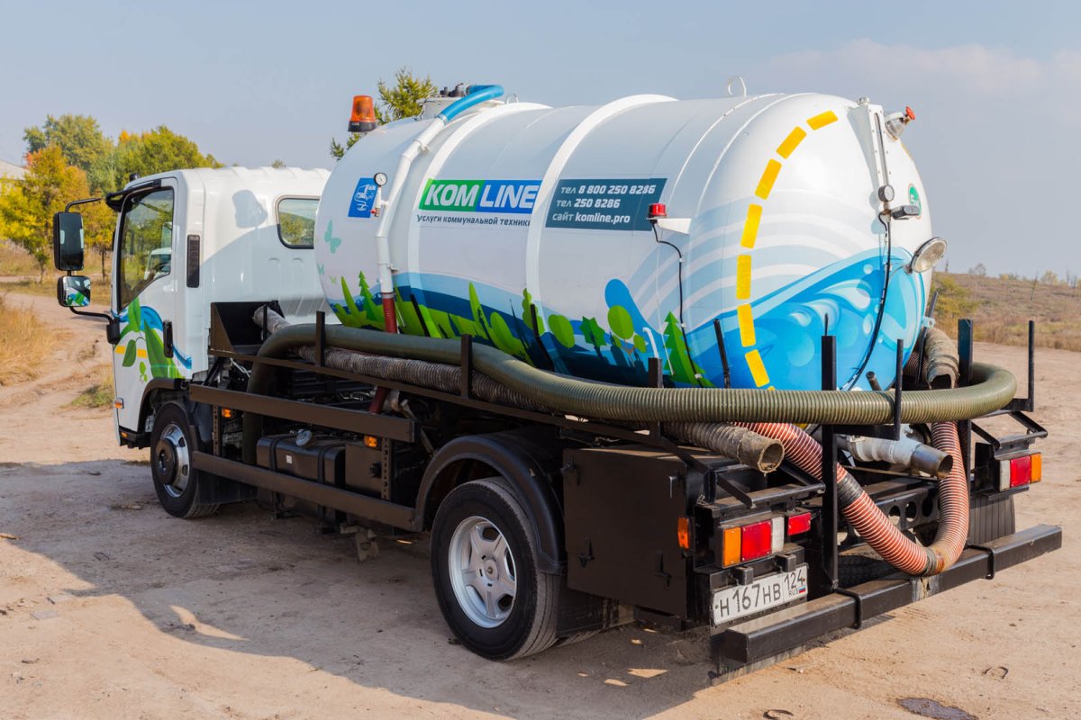 Ассенизатор ЗИЛ Говновоз