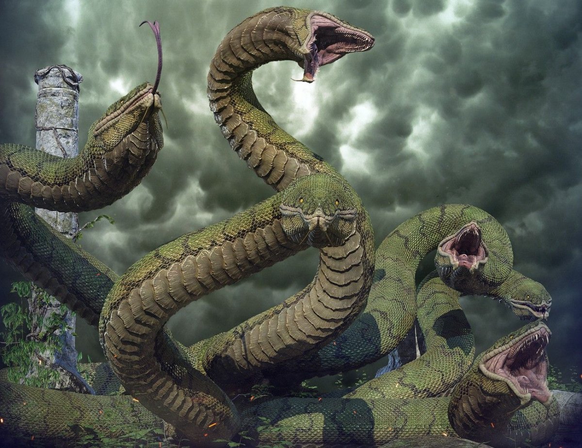 Лернейская гидра в реальной жизни