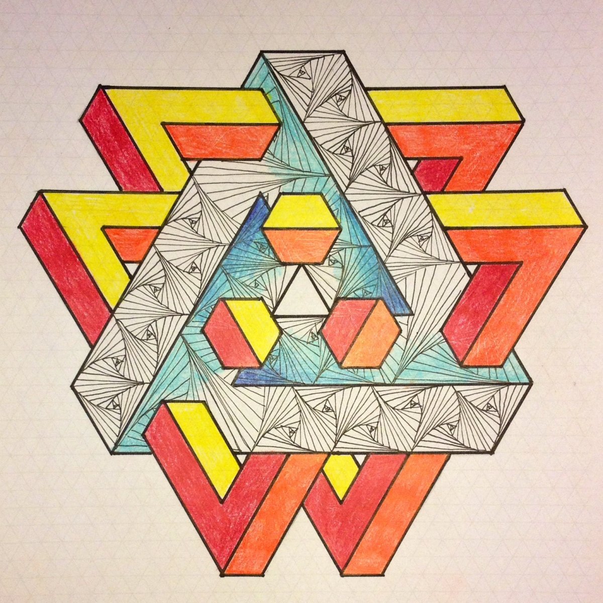 Оскар Реутерсвард невозможный треугольник