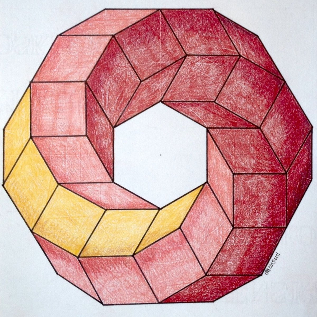 Геометрические фигуры Эшера многогранники