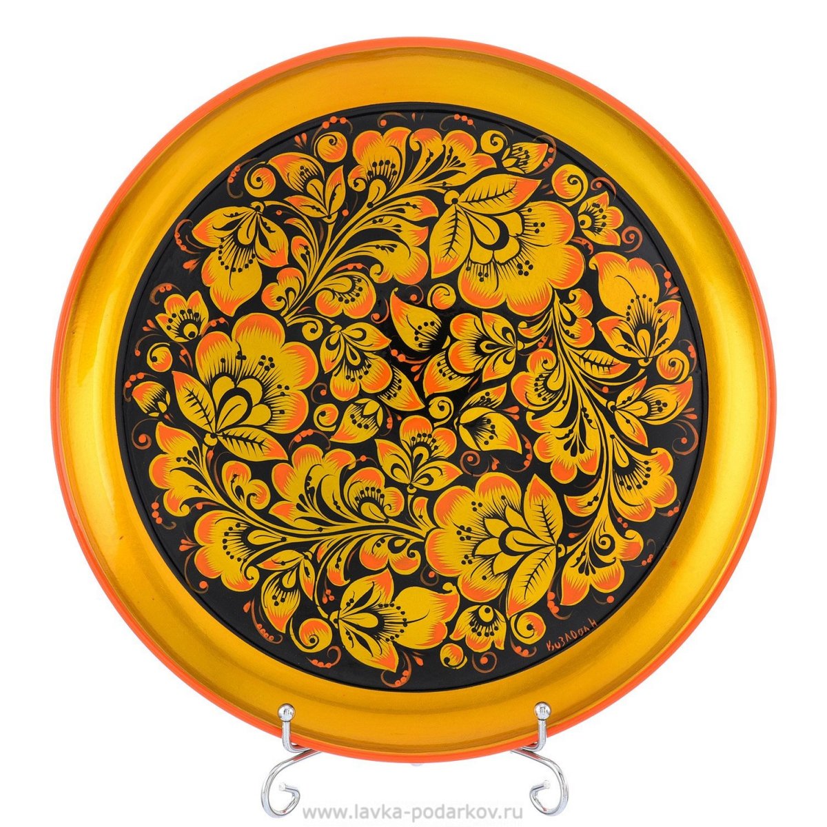 Хохломская роспись ленточный