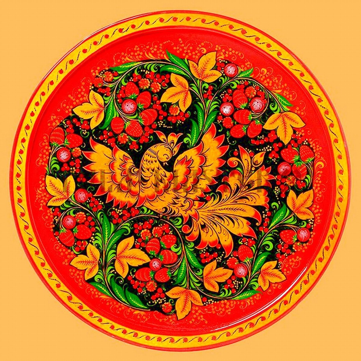 Хохлома простые узоры для детей