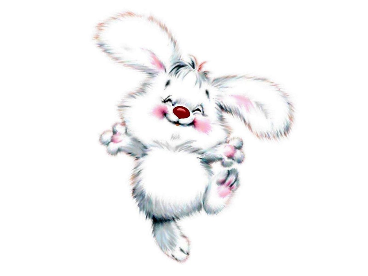 Заяц мультяшный